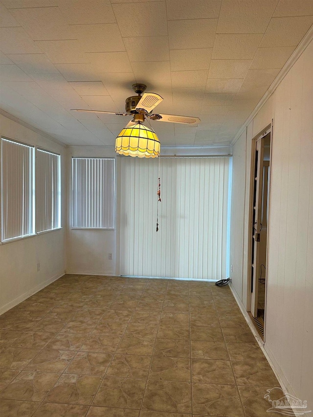 4681 Kingston Dr, Pensacola, FL 32526 - empty room featuring a ceiling fan
