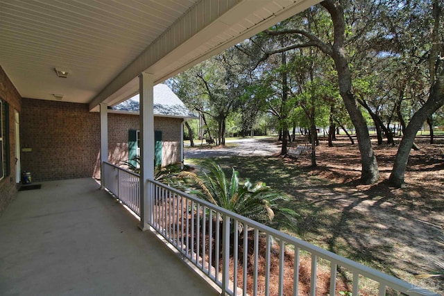 view of patio