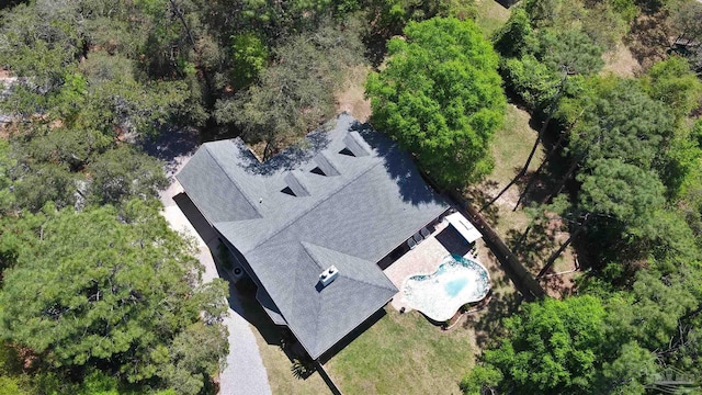 drone / aerial view