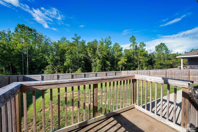 5457 Merlin Way, Milton, FL 32583 - view of wooden terrace