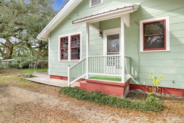 view of entrance to property