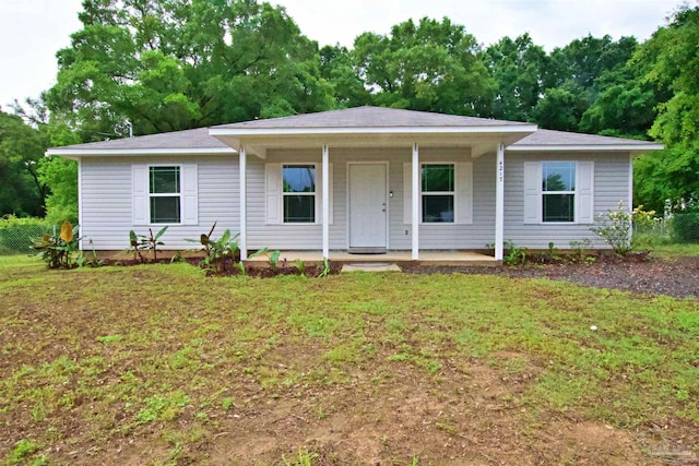 4217 Celtic Cir, Pace, FL 32571 - single story home featuring a porch and a front lawn