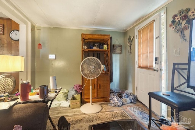 8717 Mayflower Ave, Pensacola, FL 32534 - dining space featuring crown molding