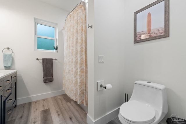 2032 Bay Point Blvd, Milton, FL 32583 - bathroom featuring wood finished floors and vanity