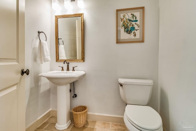 bathroom with toilet