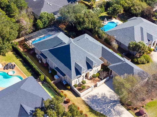 aerial view