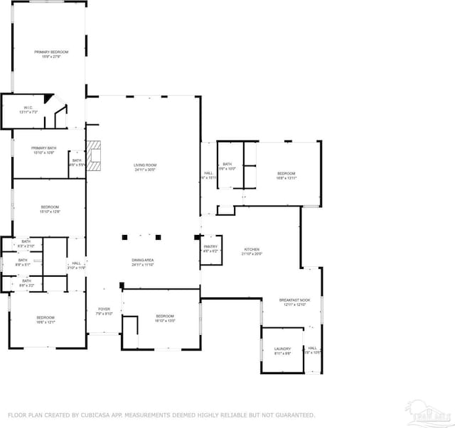 2679 Edmund Dr, Gulf Breeze, FL 32563 - floor plan / room layout