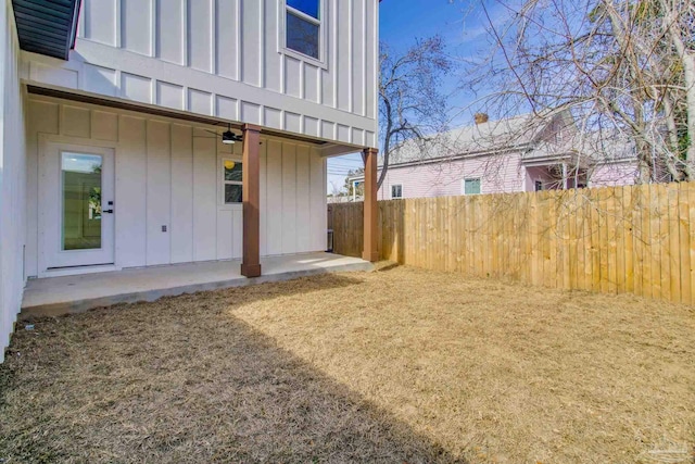 exterior space with a patio area