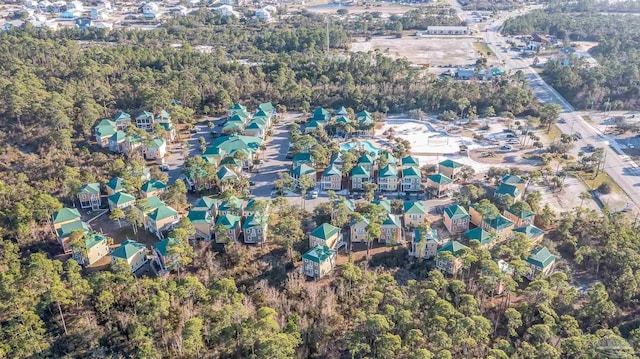 birds eye view of property featuring a residential view