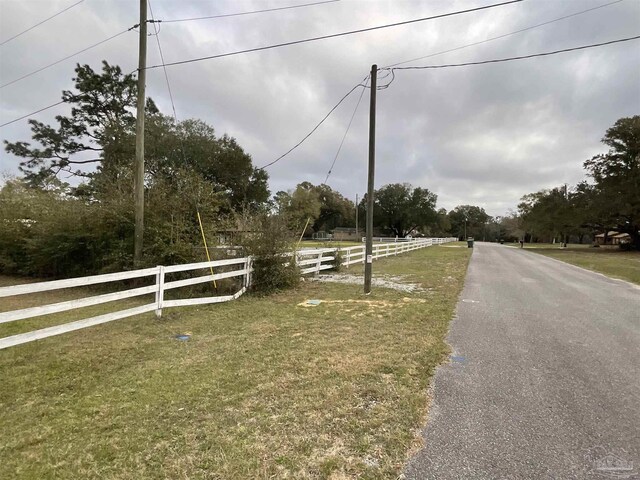 view of road