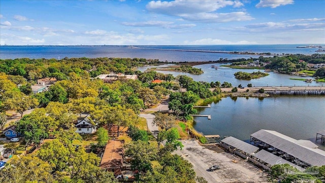 2707 E De Soto St, Pensacola, FL 32503 - bird's eye view featuring a water view