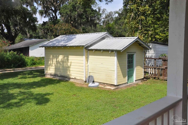4565 Forsyth St, Bagdad, FL 32583 - view of outdoor structure with an outbuilding