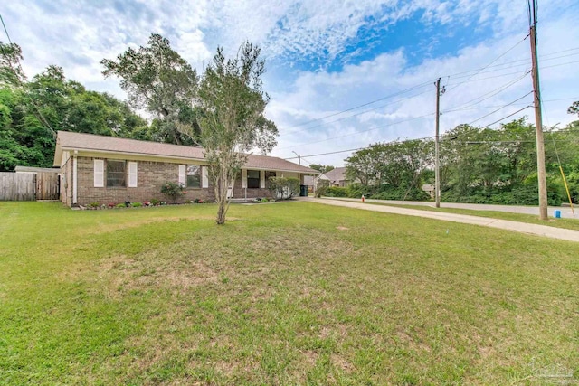 8500 Blue Jay Way, Pensacola, FL 32534 - ranch-style home featuring brick siding