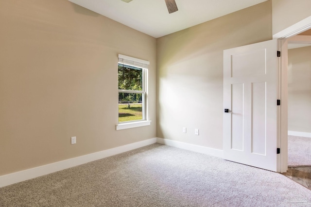 205 Webb St, Cantonment, FL 32533 - carpeted empty room with a ceiling fan and baseboards