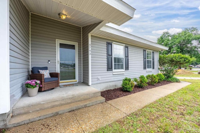 4793 Coronado Cir, Crestview, FL 32539 - entrance to property featuring a porch