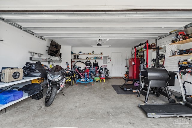 80 Woodland St, Cantonment, FL 32533 - garage featuring electric panel