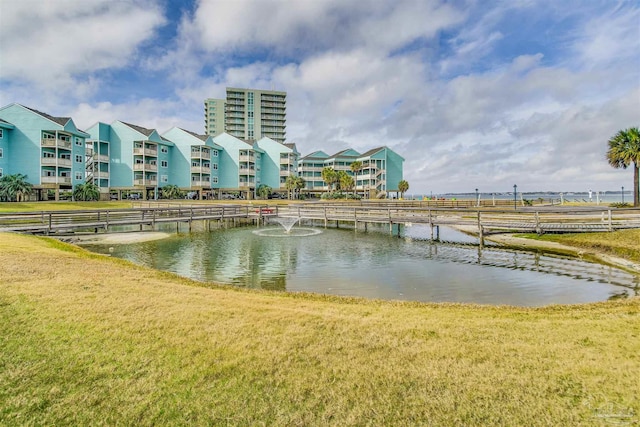 property view of water