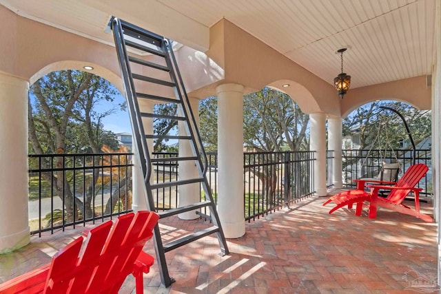 1669 Tidewater Ln, Navarre, FL 32566 - view of patio / terrace