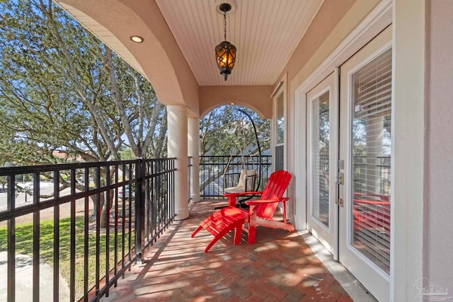 1669 Tidewater Ln, Navarre, FL 32566 - balcony featuring french doors