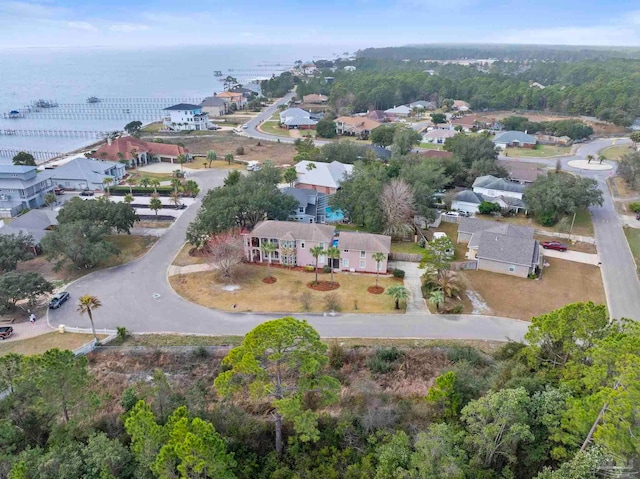 1669 Tidewater Ln, Navarre, FL 32566 - aerial view of property's location with a nearby body of water
