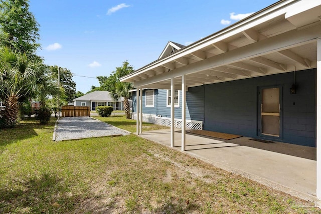 506 E Scott St, Pensacola, FL 32503 - view of yard featuring fence