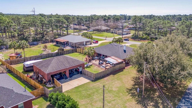 7770 Fenwick St, Navarre, FL 32566 - aerial perspective of suburban area