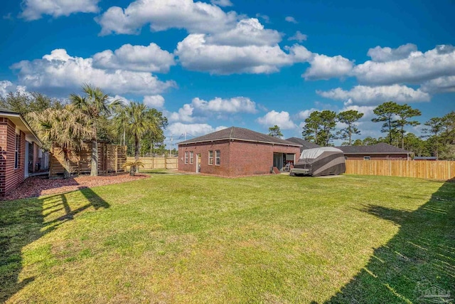 7770 Fenwick St, Navarre, FL 32566 - view of fenced backyard