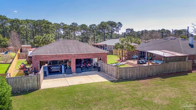 7770 Fenwick St, Navarre, FL 32566 - view from above of property