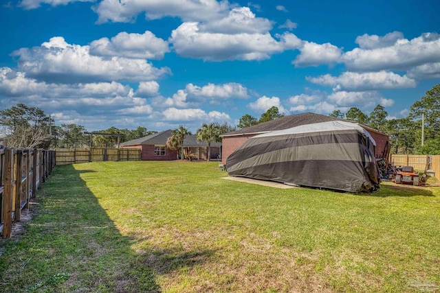 7770 Fenwick St, Navarre, FL 32566 - view of fenced backyard