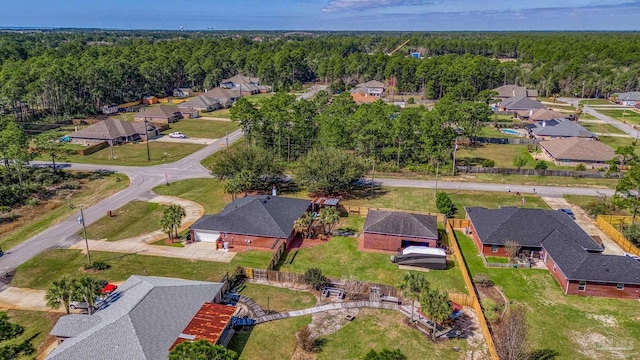 7770 Fenwick St, Navarre, FL 32566 - view of property location with nearby suburban area and a forest