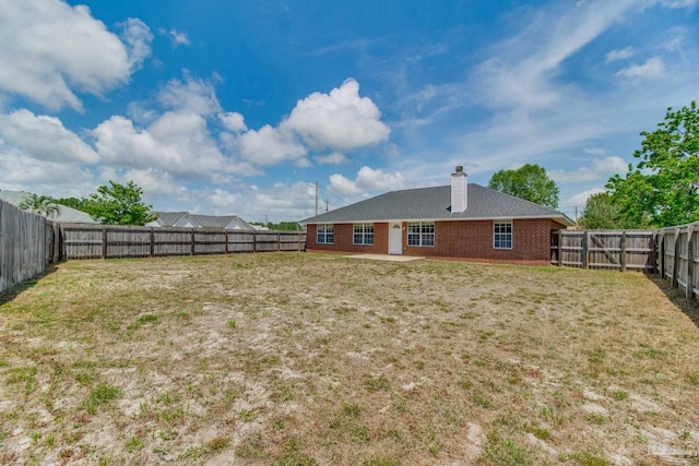 3086 Myrshine Dr, Pensacola, FL 32506 - view of yard with a fenced backyard