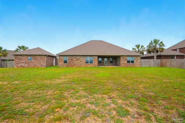 2665 Tulip Hill Rd, Pace, FL 32571 - back of property featuring brick siding