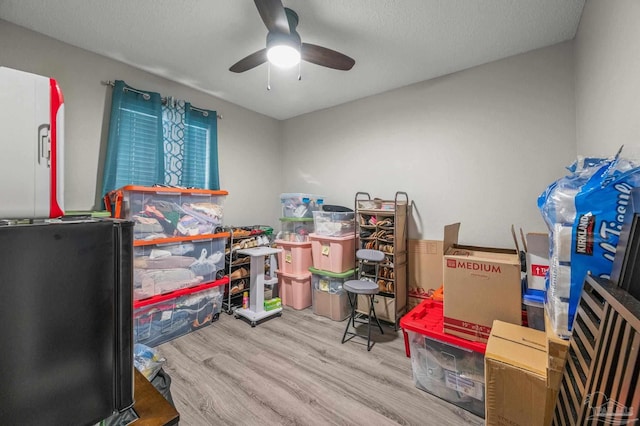 6856 Old W Ln, Milton, FL 32570 - storage room with ceiling fan