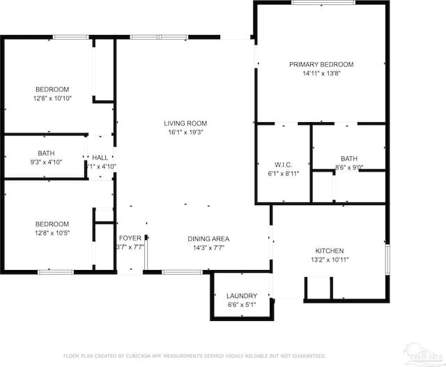 6856 Old W Ln, Milton, FL 32570 - room layout