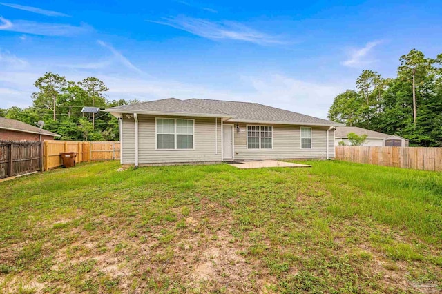 6856 Old W Ln, Milton, FL 32570 - rear view of house with a patio
