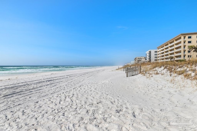 water view with a beach view