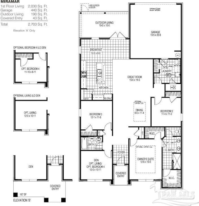 view of layout