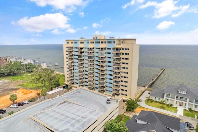 825 Bayshore Dr Unit 1206, Pensacola, FL 32507 - view of apartment building / complex with a water view