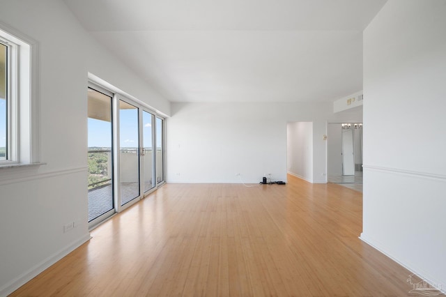 825 Bayshore Dr Unit 1206, Pensacola, FL 32507 - spare room featuring light wood finished floors and baseboards