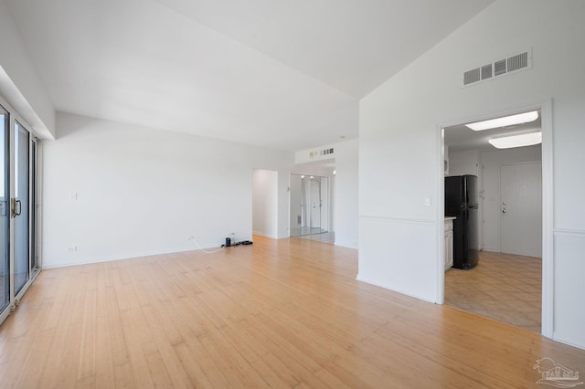 825 Bayshore Dr Unit 1206, Pensacola, FL 32507 - unfurnished living room featuring light wood finished floors