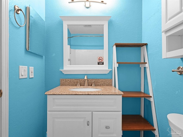 2701 E De Soto St, Pensacola, FL 32503 - bathroom with vanity and toilet