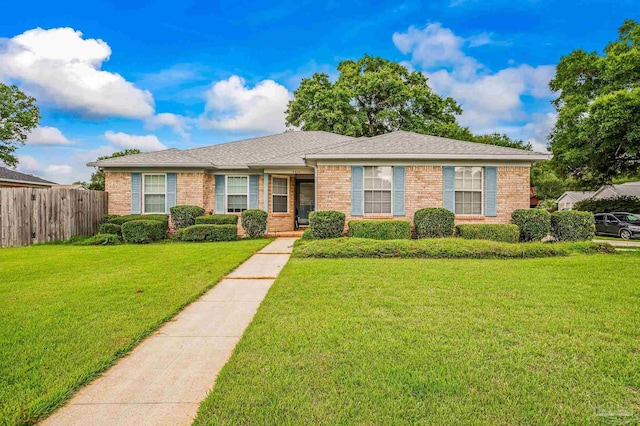 4420 Bellwood Cir, Pace, FL 32571 - view of front facade featuring brick siding