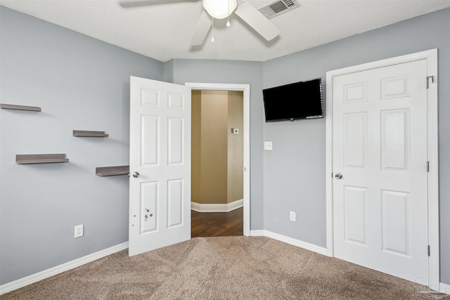 5833 Pebble Ridge Dr, Milton, FL 32583 - unfurnished bedroom featuring carpet flooring and ceiling fan