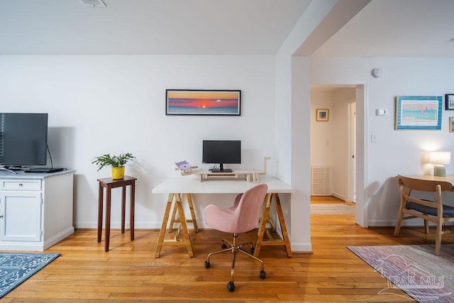2007 E Gadsden St Unit 105, Pensacola, FL 32501 - office with light wood finished floors and baseboards