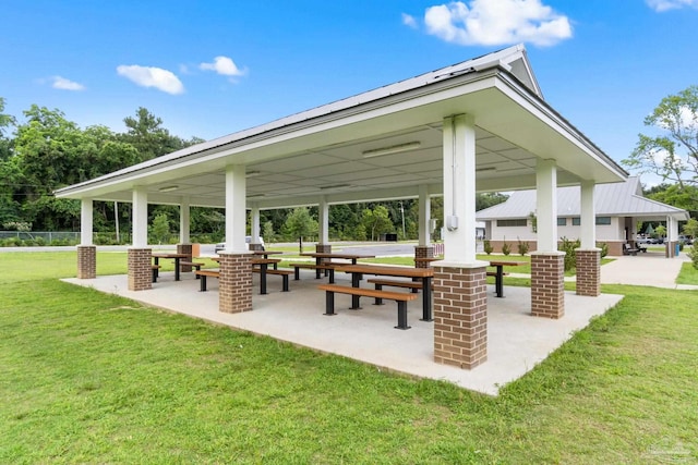 5722 Conley Ct, Pace, FL 32571 - view of property's community with a gazebo and a lawn