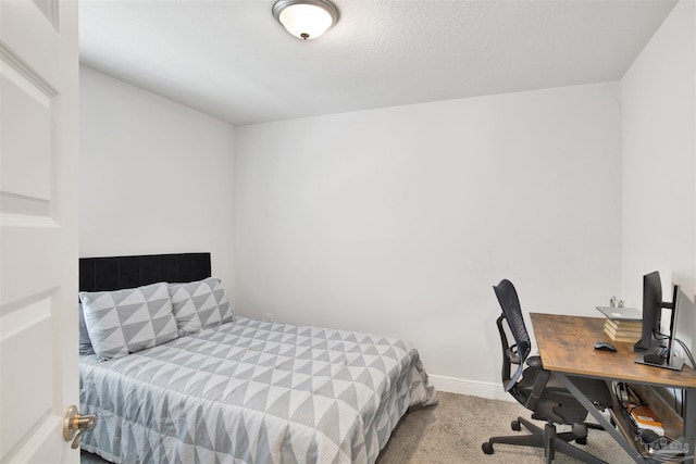 bedroom featuring carpet floors