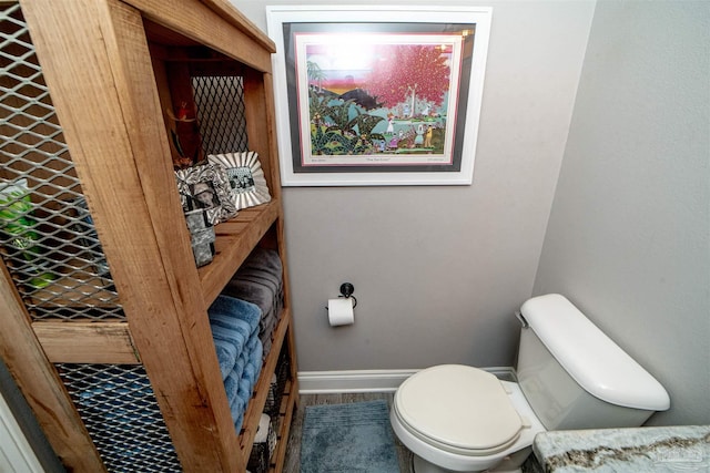 bathroom with toilet