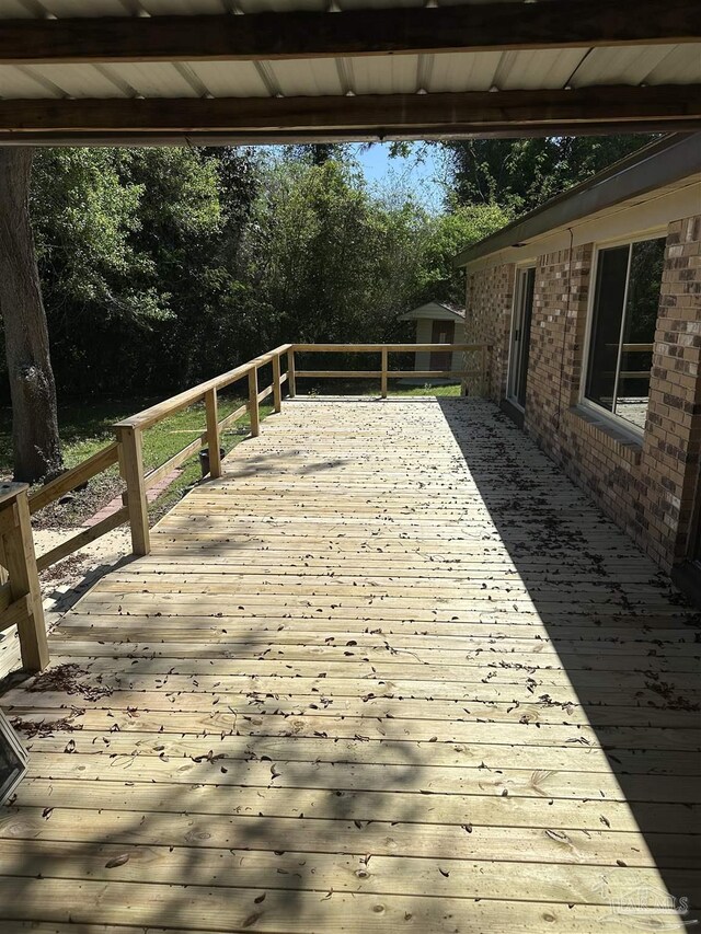5303 Mikes Pl, Milton, FL 32570 - view of deck