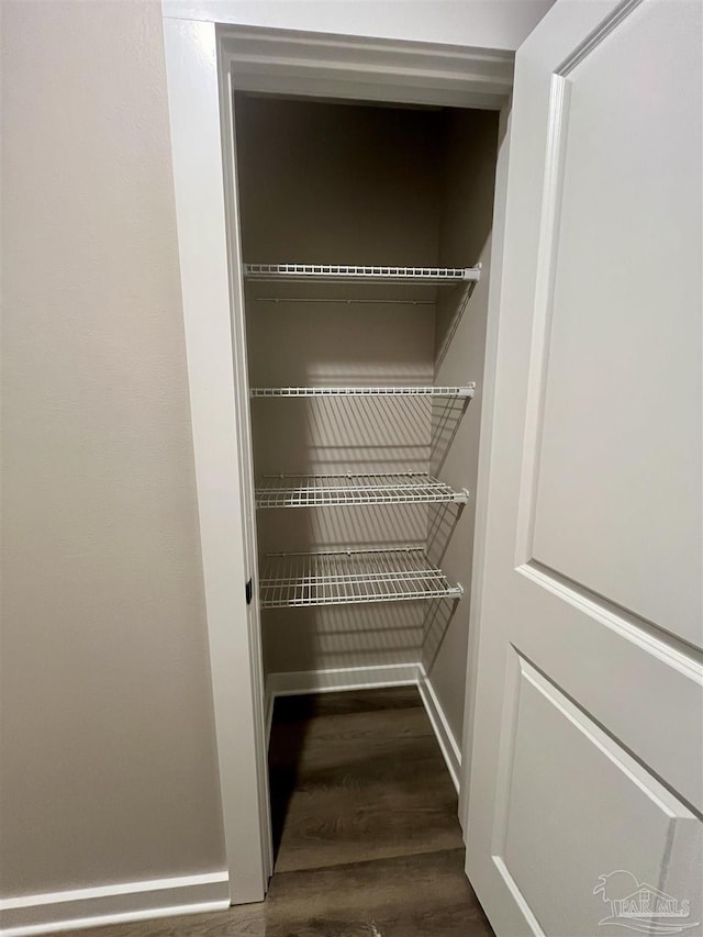 view of pantry