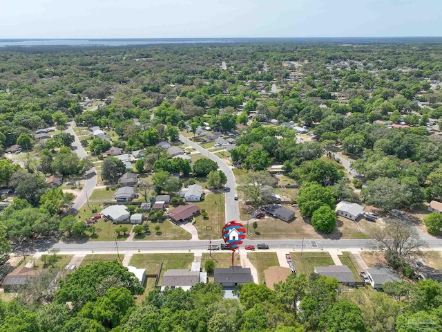 5686 Avondale Rd, Pensacola, FL 32526 - birds eye view of property with a view of trees